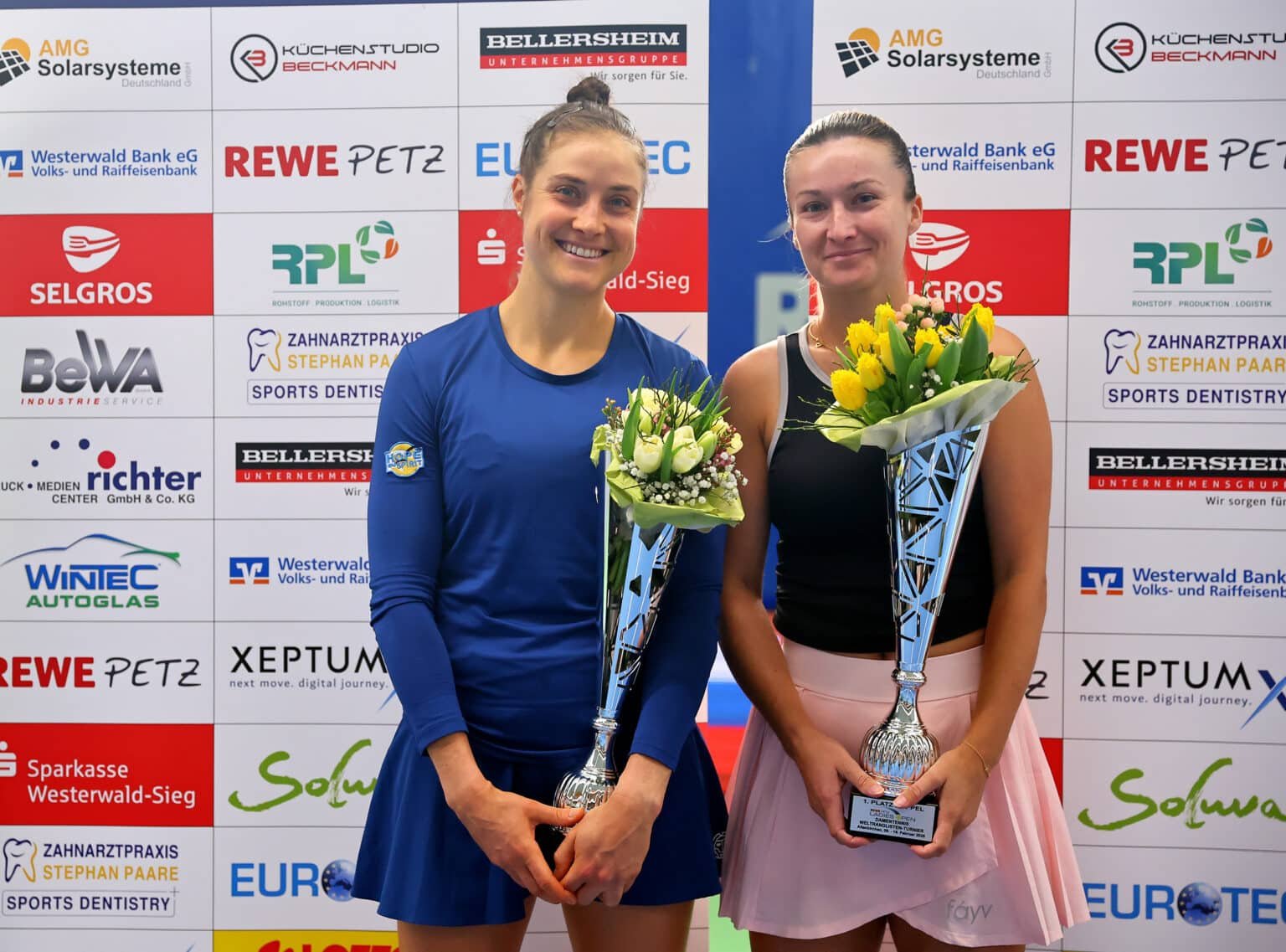 REWE PETZ Ladies Open 2025 | Doppelsiegerinnen Emily Appleton und Isabelle Haverlag