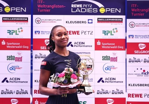 Einzel-Siegerin Noma Noha Akugue